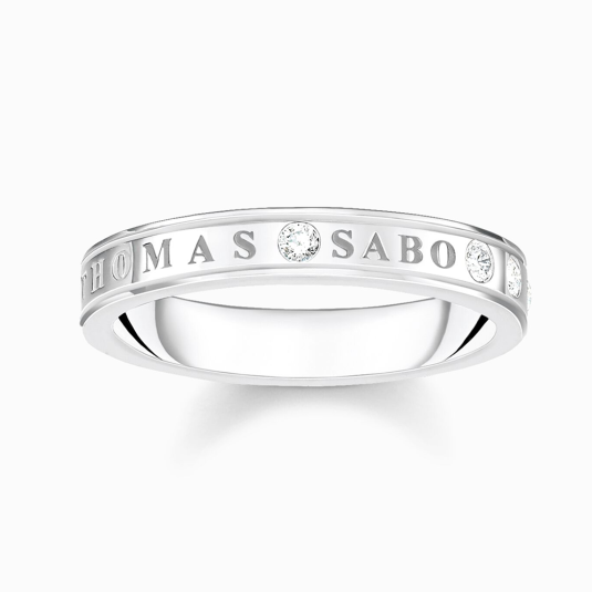 THOMAS SABO prsten White stones silver TR2253-051-14