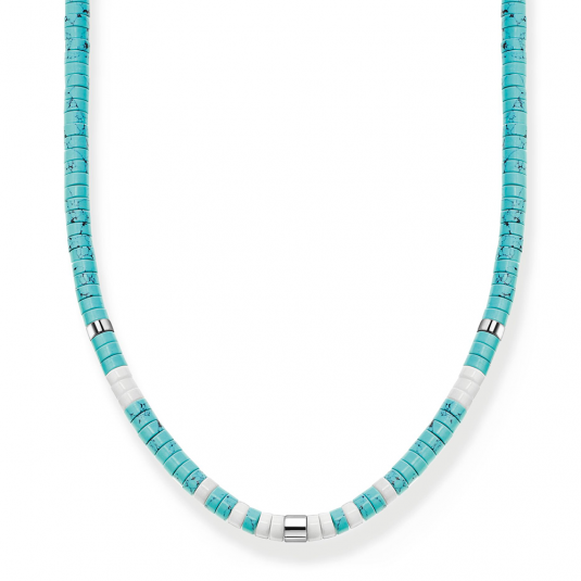THOMAS SABO náhrdelník Turquoise stones KE2160-058-7