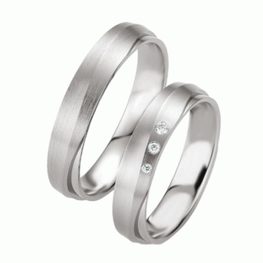 BREUNING stříbrné snubní prsteny BR48/08079 - 80