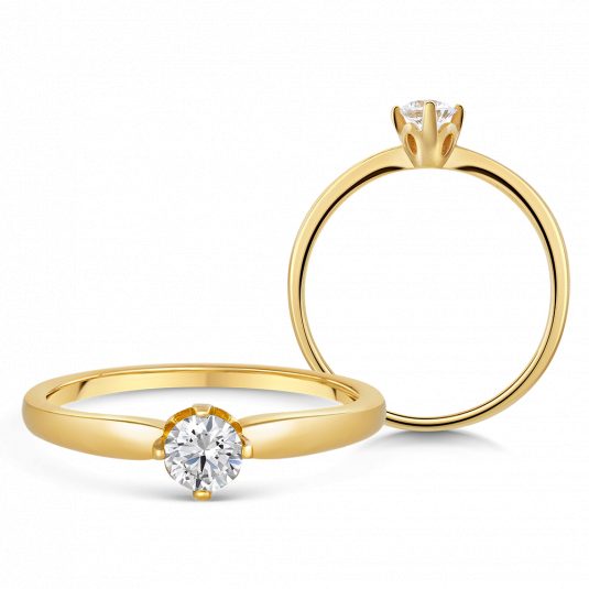 SOFIA zlatý prsteň ZODLR404110XL1