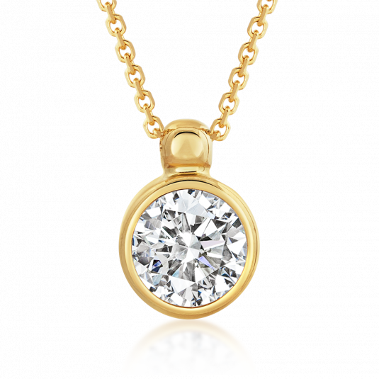 SOFIA zlatý náhrdelník so zirkónom PAK10910/G