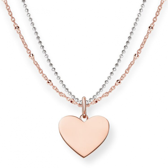 THOMAS SABO dámsky náhrdelník Heart LBKE0004-415-12-L45v