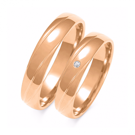 SOFIA zlatý dámský snubní prsten ZSA-139WRG