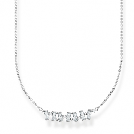 THOMAS SABO náhrdelník White stones silver KE2095-051-14-L45V
