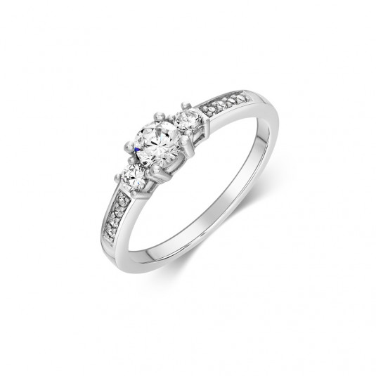 SOFIA strieborný prsteň CK50108376109G