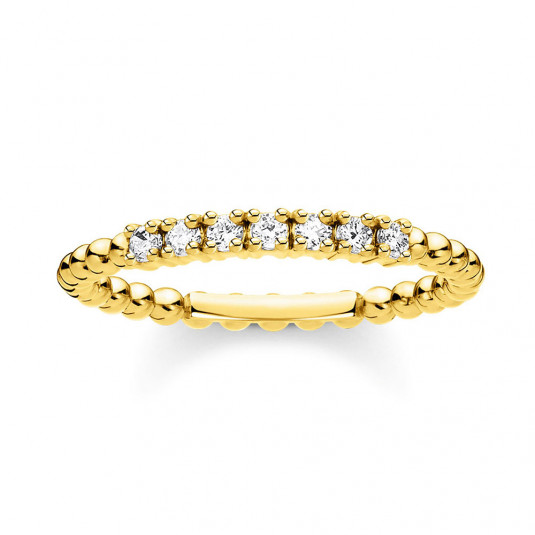 THOMAS SABO prsteň Ring dots yellow TR2323-414-14