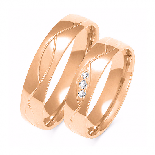 SOFIA zlatý dámský snubní prsten ZSA-152WRG