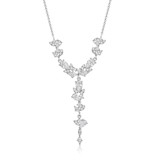 SOFIA strieborný náhrdelník so zirkónmi AEAN2154Z/R