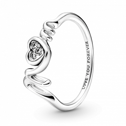 E-shop PANDORA dámsky prsteň Mama so zirkónmi prsteň 191149C01