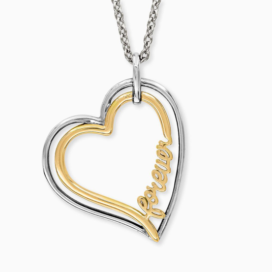 E-shop ENGELSRUFER náhrdelník Srdce forever náhrdelník ERN-FOREVER-BIG