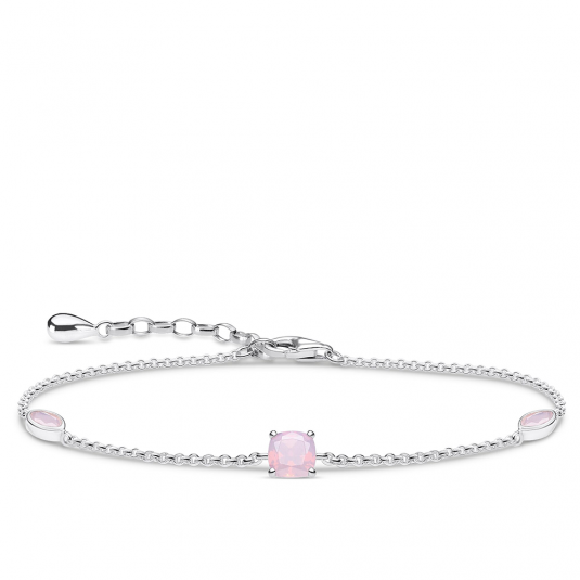 E-shop THOMAS SABO náramok Shimmering pink opal colour effect náramok A1936-699-7-L19v