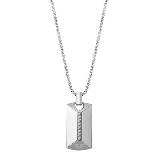 E-shop POLICE pánsky oceľový náhrdelník Geometric Metal náhrdelník POPEAGN0001403