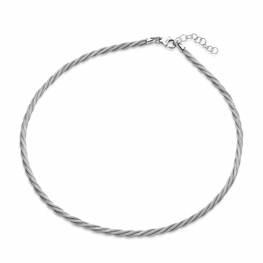 SOFIA stříbrný náhrdelník AMcalza03-45+5