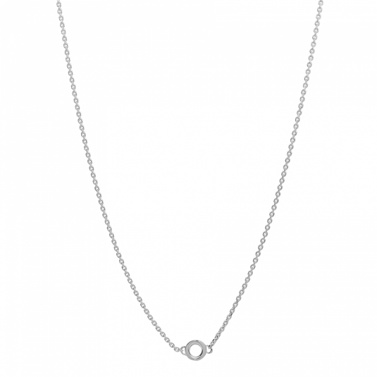 E-shop ROSATO strieborný náhrdelník s krúžkom náhrdelník RORZC005