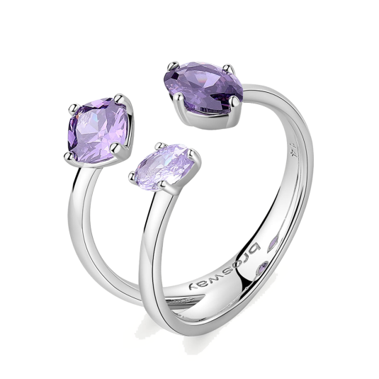 BROSWAY prsteň Fancy Magic purple BWFMP16