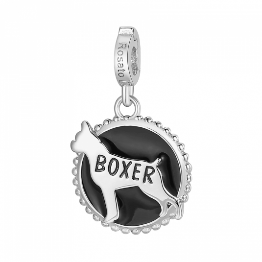 ROSATO stříbrný přívěsek pejsek Boxer RORZ109R