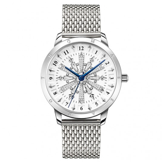 E-shop THOMAS SABO hodinky Snowflakes white and silver hodinky WA0391-201-202