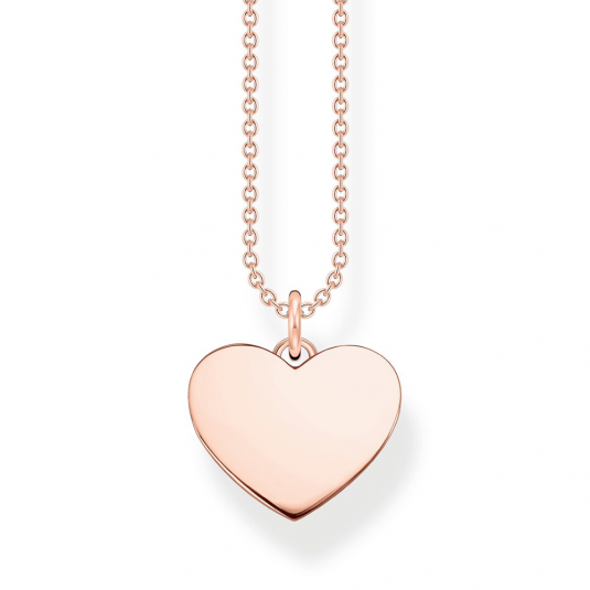 THOMAS SABO náhrdelník Heart rose gold KE2128-415-40-L45V