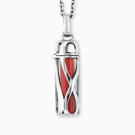 E-shop ENGELSRUFER náhrdelník s kameňom veľ. S - červený jaspis náhrdelník ERN-HEAL-RJ-S