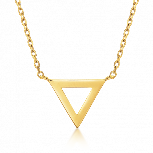 SOFIA zlatý náhrdelník s trojúhelníkem NB9NBG-0029