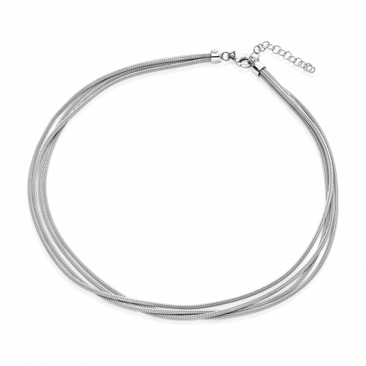 SOFIA stříbrný náhrdelník AMCLC2819-45+5