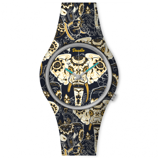 E-shop DOODLE unisex hodinky Asian Elephant hodinky DOOR002