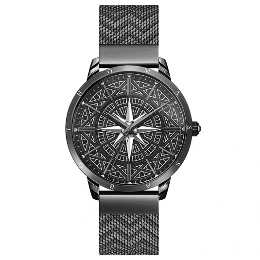 THOMAS SABO hodinky Spirit Cosmos compass black WA0374-202-203