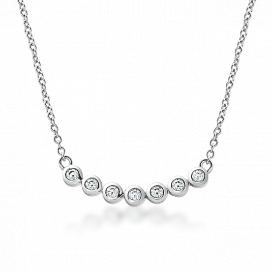 SOFIA strieborný náhrdelník AEAN0836Z/R