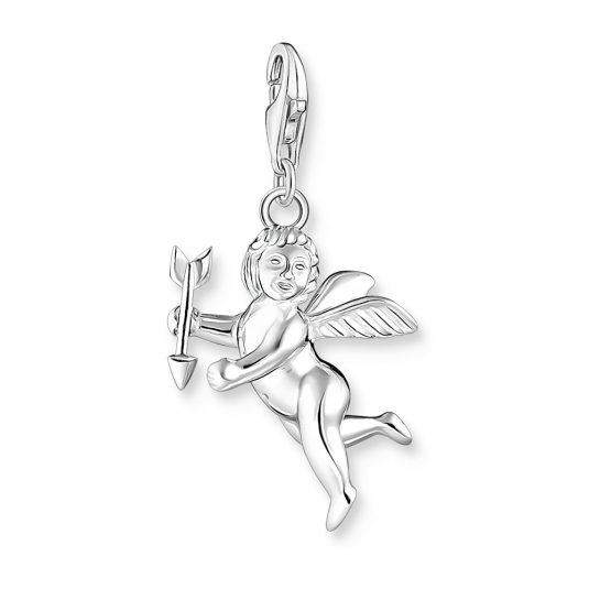 THOMAS SABO strieborný prívesok charm Cupid angel silver 0001-001-12