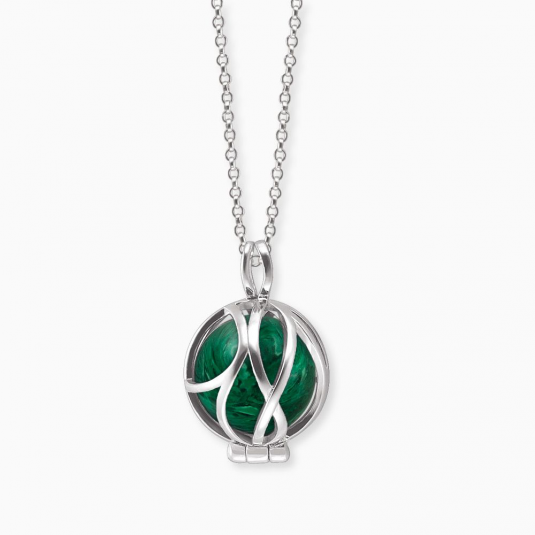 E-shop ENGELSRUFER náhrdelník s malachitom náhrdelník ERN-HEALPA-MLXS