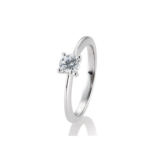 E-shop SOFIA DIAMONDS prsteň z bieleho zlata s diamantom 0,60 ct prsteň BE41/05735-W