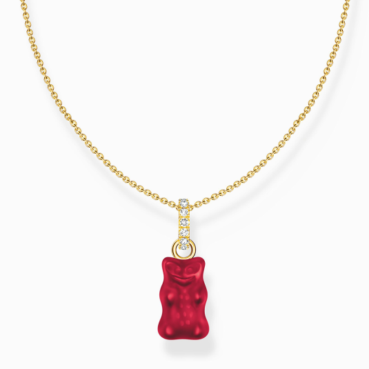 THOMAS SABO x HARIBO náhrdelník Red goldbear KE2209-414-10