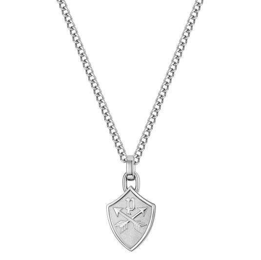 E-shop POLICE pánsky oceľový náhrdelník Heritage Crest náhrdelník POPEAGN0001601