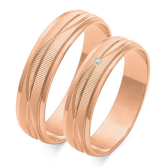 SOFIA zlatý dámský snubní prsten ZSO-116WRG