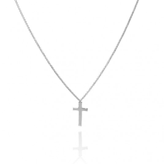 E-shop AMEN strieborný náhrdelník Pray, Love náhrdelník CLCB4