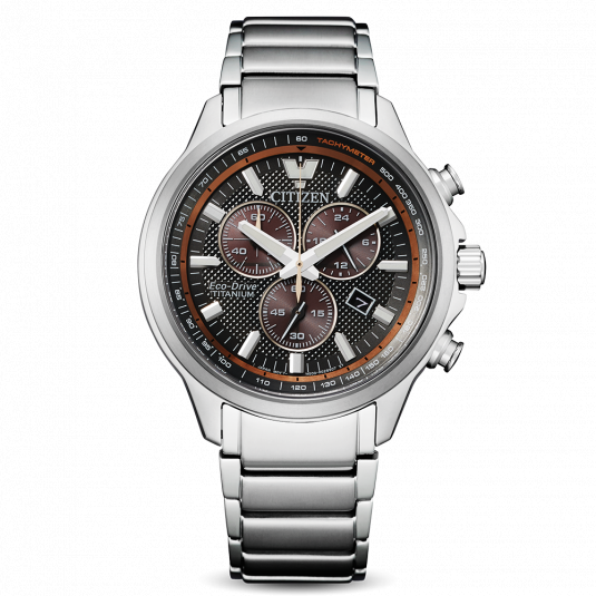 CITIZEN pánske hodinky Chrono Eco-Drive Super Titanium CIAT2470-85H
