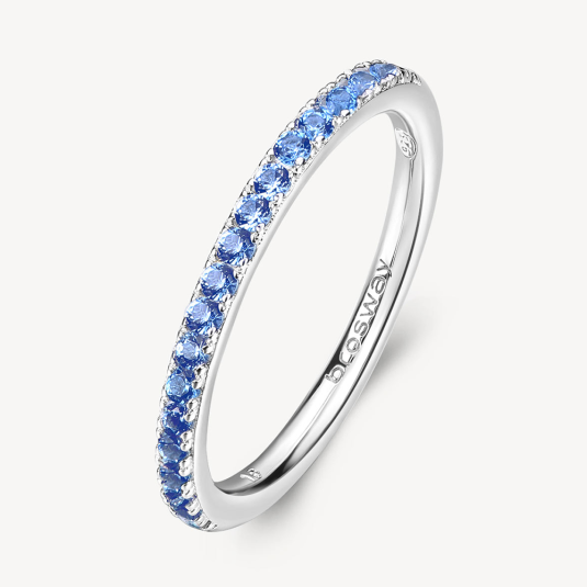 BROSWAY stříbrný prsten Freedom Blue BWFFB65