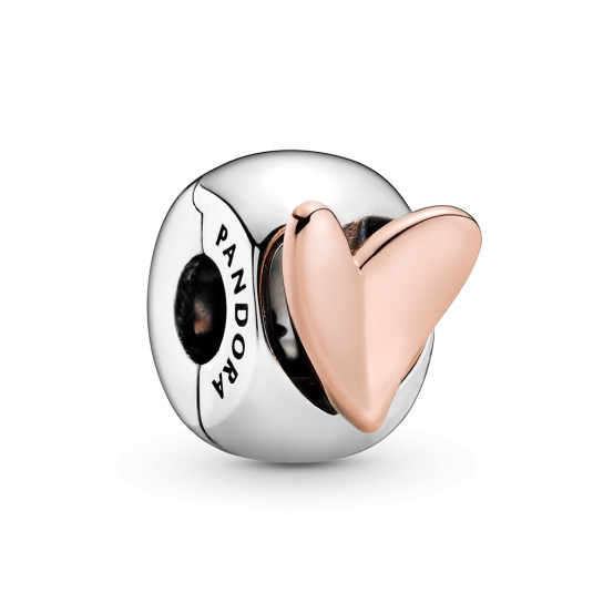 E-shop PANDORA klipová korálka Ručne tvarované srdce korálka 788697C00