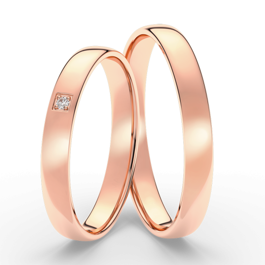 SOFIA zlatý pánský snubní prsten ML65-60/DO-3MRG