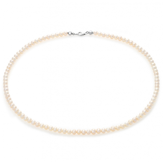 Levně SOFIA perlový náhrdelník PPNHWHFPS4,5-5
