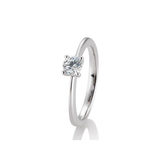 SOFIA DIAMONDS prsten z bílého zlata s diamantem 0,40 ct BE41/05638-W