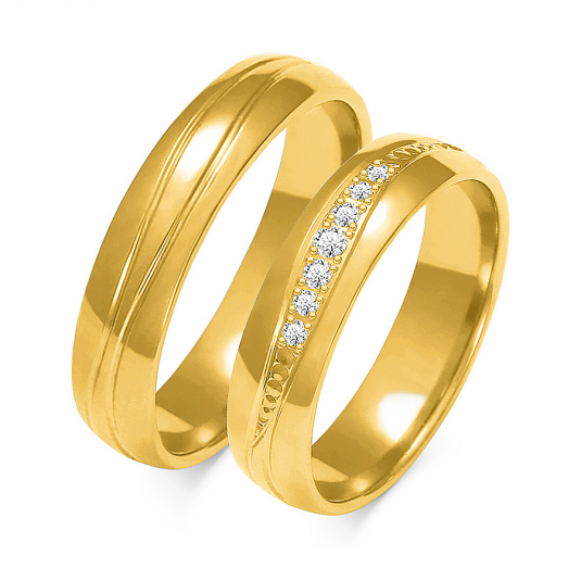 SOFIA zlatý pánský snubní prsten ZSA-131MYG