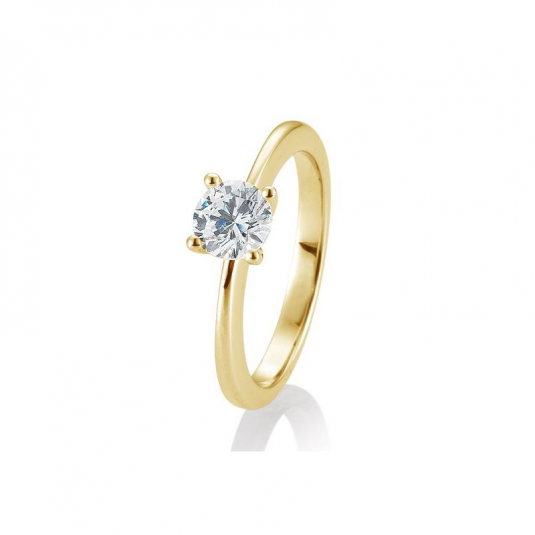 SOFIA DIAMONDS prsteň zo žltého zlata s diamantom 0,80 ct BE41/05736-Y