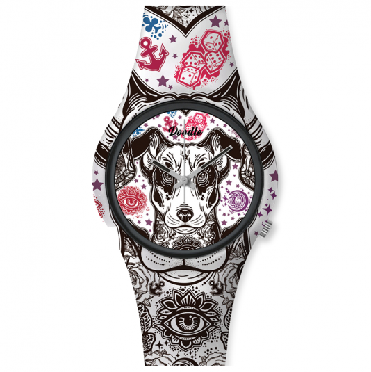 E-shop DOODLE pánske hodinky Terrier Dog hodinky DO42005