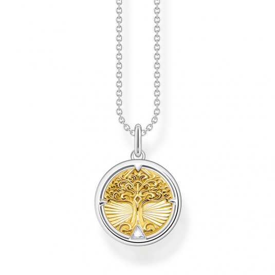 THOMAS SABO náhrdelník Tree of love gold KE2137-849-7-L45V