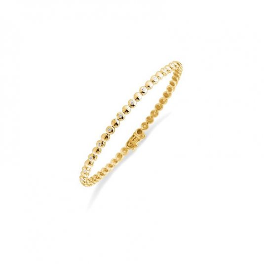 E-shop SOFIA DIAMONDS náramok zo žltého zlata s diamantmi 0,50 ct náramok BE51/85925-Y