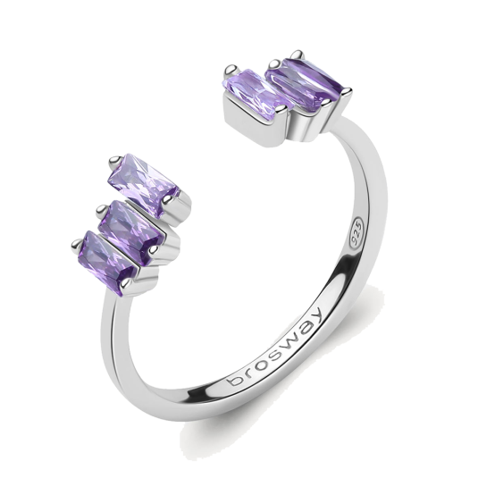BROSWAY prsteň Fancy Magic purple BWFMP15