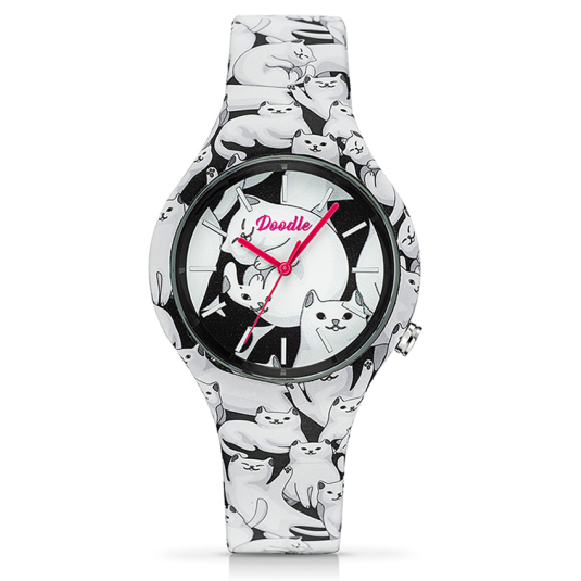 E-shop DOODLE unisex hodinky Happy Cat hodinky DO39016