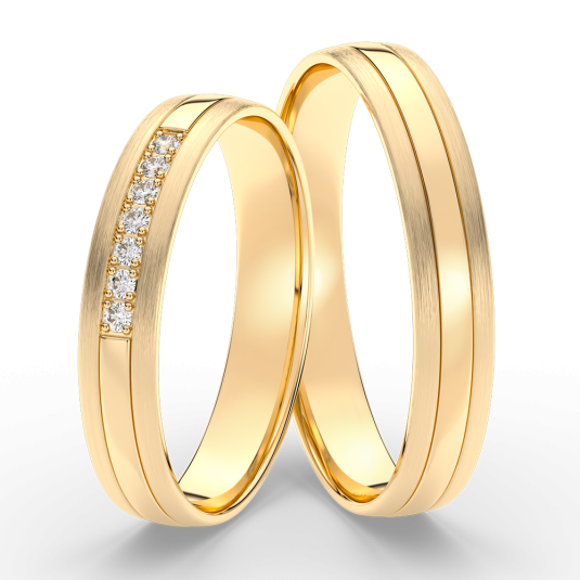 SOFIA zlatý dámský snubní prsten ML65-42/X38WYG