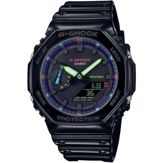 E-shop CASIO pánske hodinky G-Shock hodinky CASGA-2100RGB-1AER